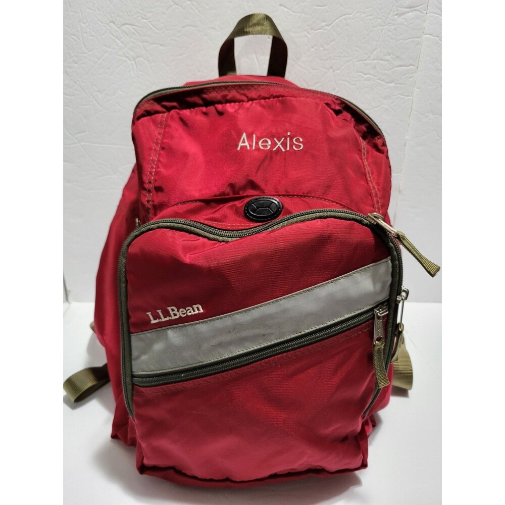 LL Bean Backpack Red